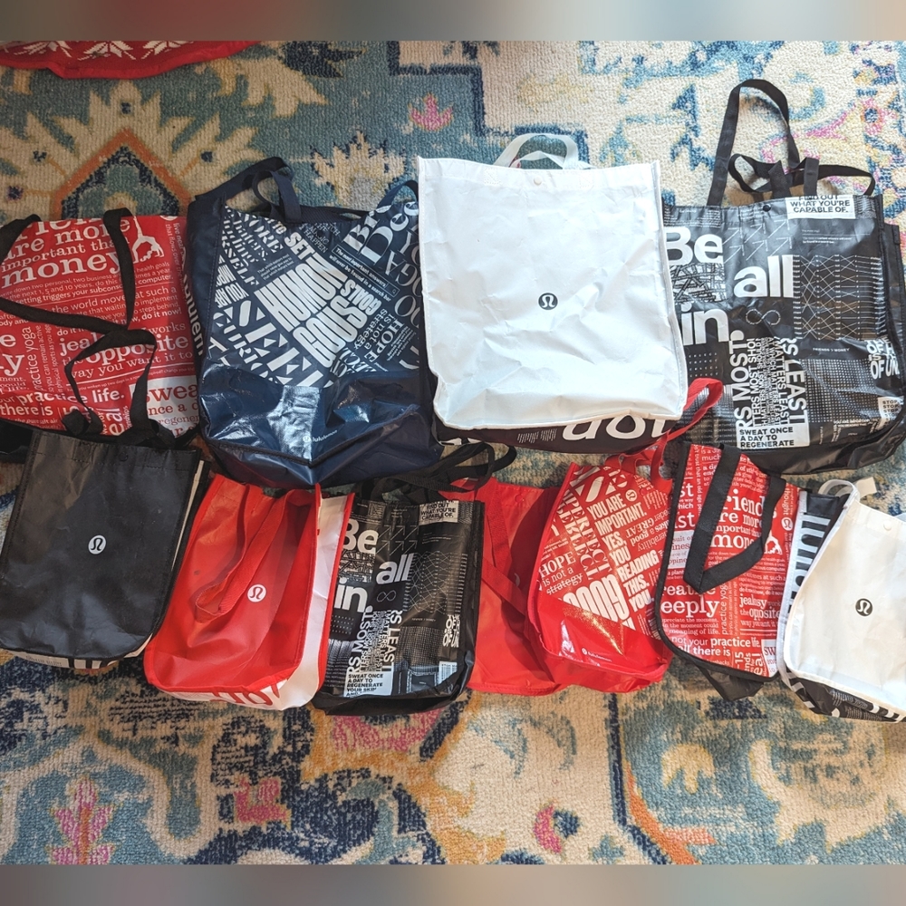 Lululemon Reusable bag lot